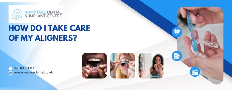 How do I take care of my aligners