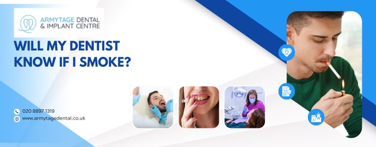 Will my dentist know if I smoke