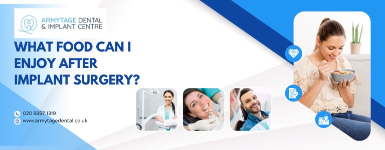 What food can I enjoy after implant surgery