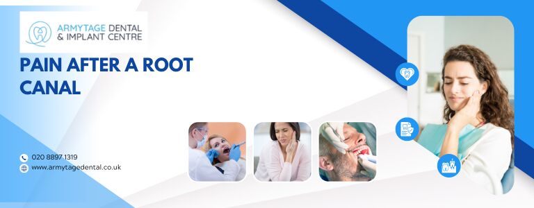 Pain after a root canal