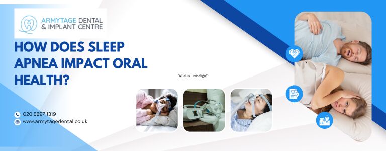 How does sleep apnea impact oral health