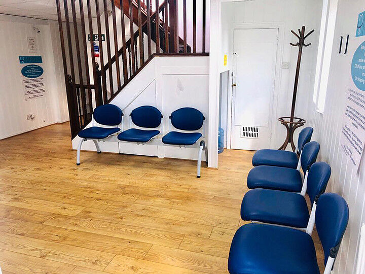 Dentist waiting area