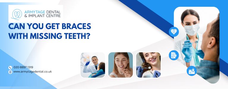 Can you get braces with missing teeth